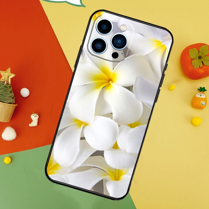 Tropical Paradise Hawaiian Flower Cover For iPhone 13 12 Mini 11 14 15 16 Pro Max XS X XR 7 8 14 15 16 Plus Phone Case