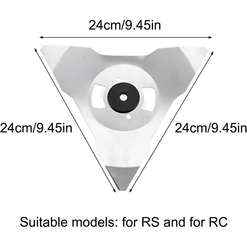 Lame de Robot à Pelouse pour Robomow RS RC, Pièces de Machine à Déplacement existent