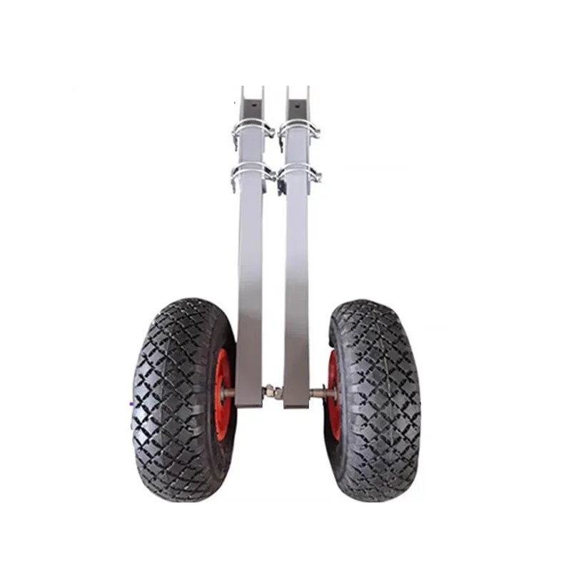 Beach trailer, assault boat mobile trailer, aluminum alloy beach simple trailer