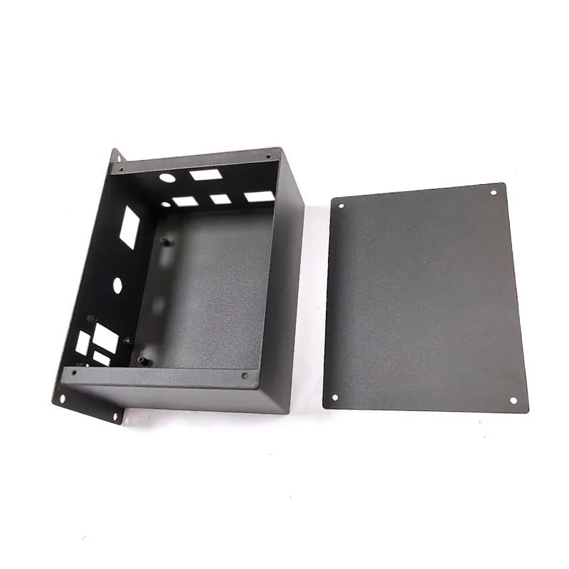 

High precision numerical control metal plate parts stainless steel bracket box shell welded metal plate
