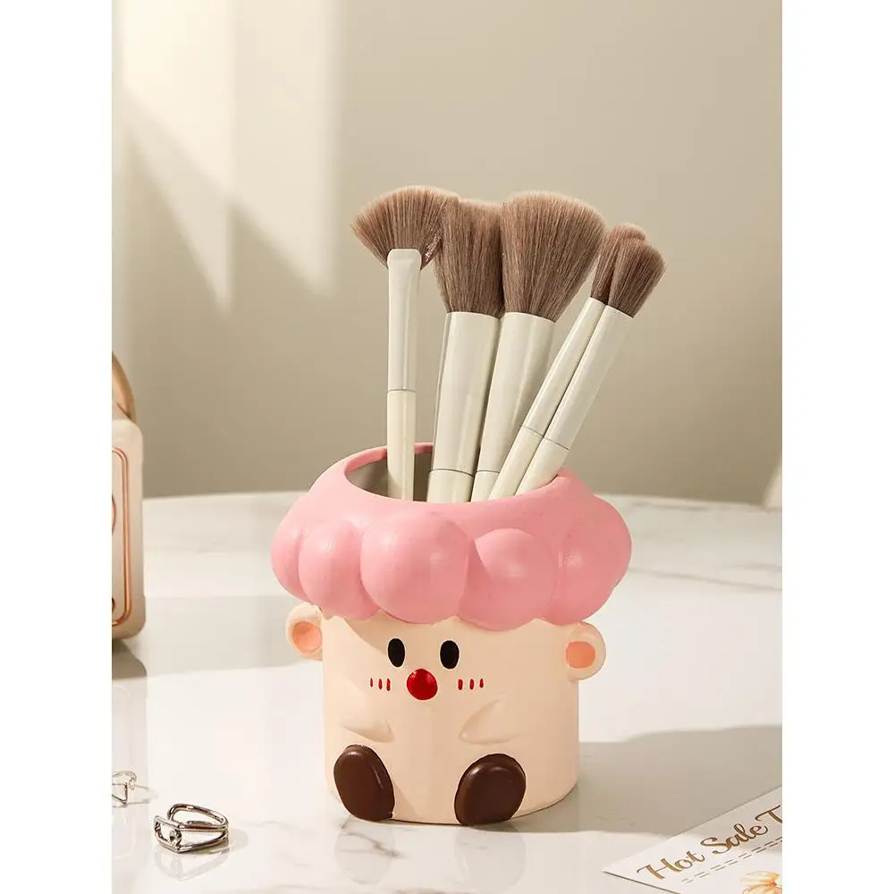 ceramic-cute-pen-holder-creative-cosmetic-brush-storage-tube-office-student-desktop-organizer-box-girls-children-desk-accessory