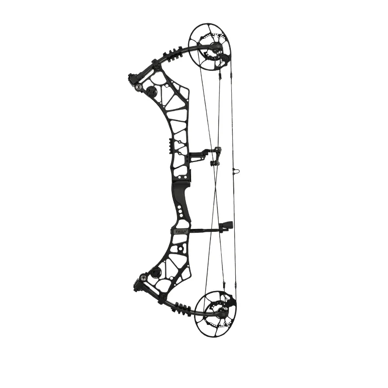 

New Compound Bow 40-70 Lbs Aluminum Alloy CNC 356 FPS for Hunting 40-70lbs 80% Let-off Adjustable 25-30inch Draw Length