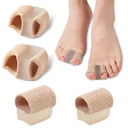 1 peça polegar correção straightener hallux valgus silicone dedo do pé propagador separadores de gel uniões ferramentas de cuidados com os pés ortopédicos