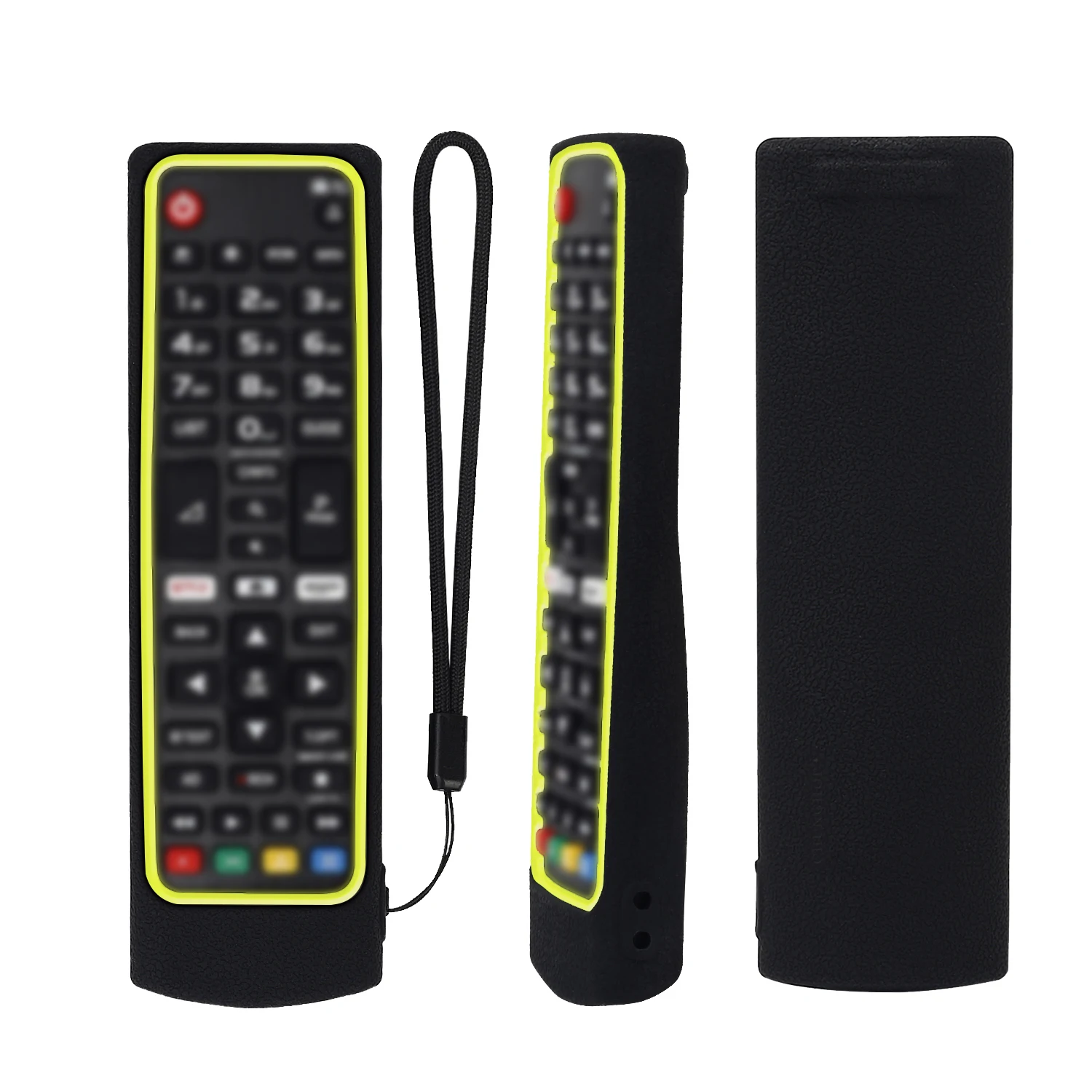Colorful Silicone Case Protective Sheath Fit for AKB75375604 AKB75095308 AKB73715601 AKB Series Smart TV Remote Control Cover