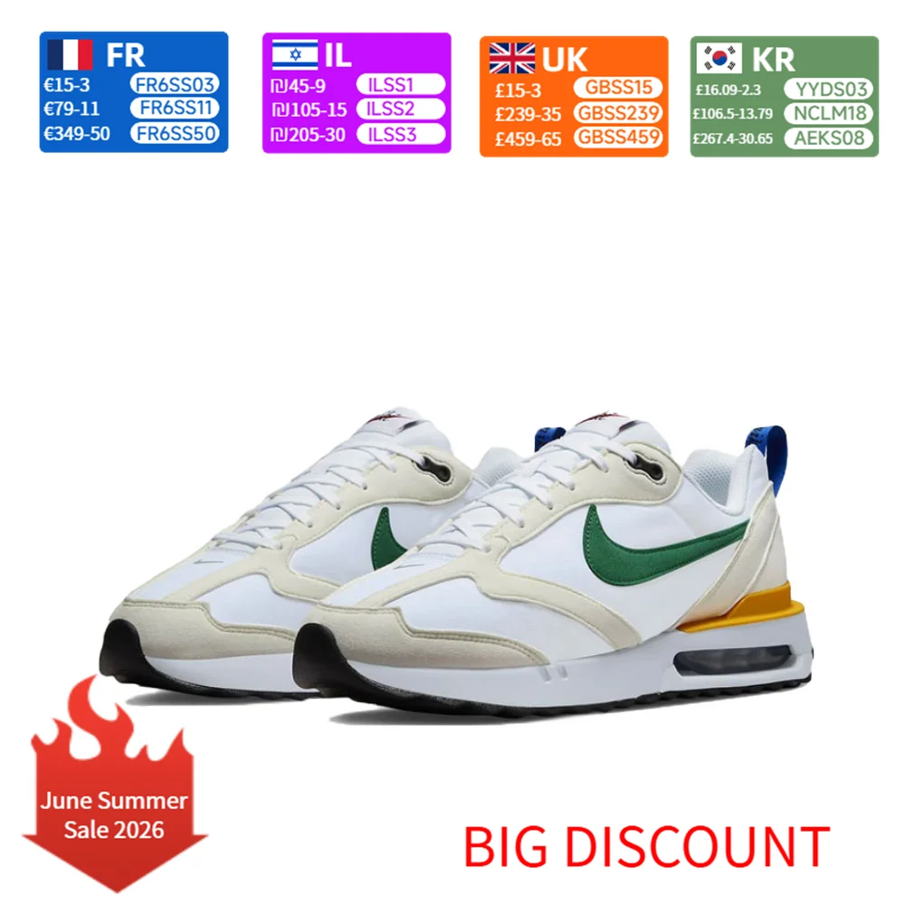 

Nike Air Max Dawn Retro Fabric Durable Low-Top Casual City Commuter Running Shoes DV3489-100