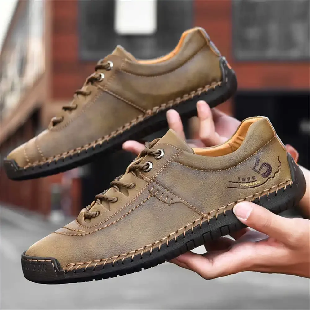 38-46 Lace-up Silver Sneakers Men Casual Size 50 Shoes New Boots Sport Items School Super Brand Upper China Kit Low Cost