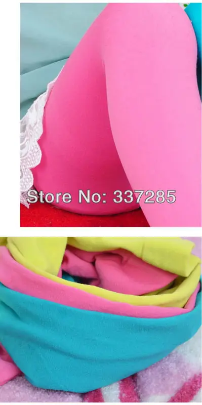 Doppelfarbige AB-Splicing-Samtstrumpfhose für Kleinkinder, asymmetrische Candy-Strumpfhose für Mädchen, детская одежда külotlu çorap – Detail 15