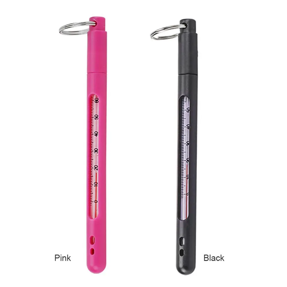 Fishing Thermometer Stream Water Temperature Measurement Fly Fishing Water Thermometer With Carabiner Angling Supplies Tackle view 6
