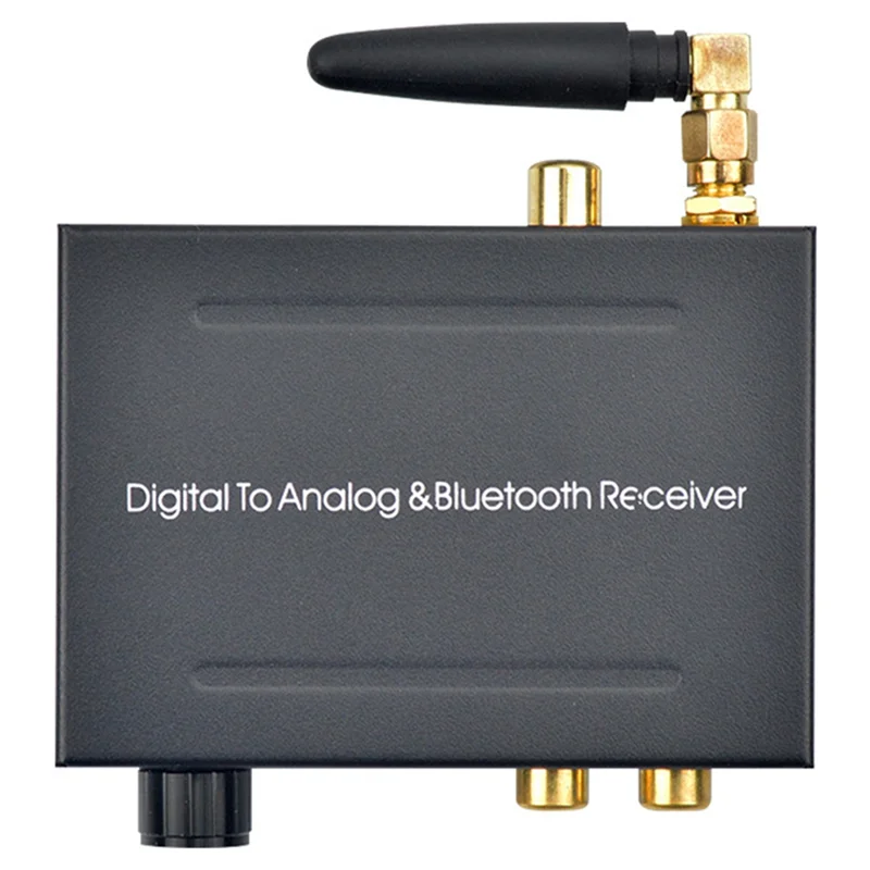 -A25M DAC & BT 5.0 192Khz/24Bit Hifi Digital Para Analógico Conversor RCA 3.5Mm Jack Fone de Ouvido Saída Coaxial Óptica Para PS5
