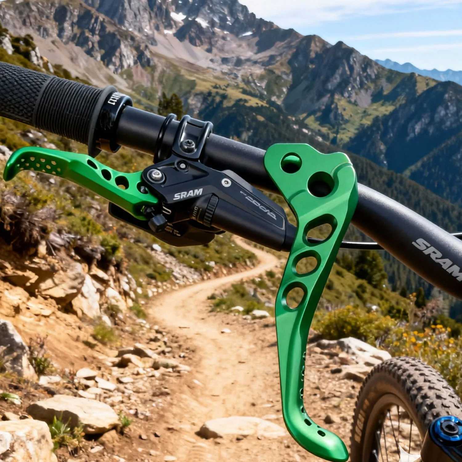 Geeignet für Shimano SRAM Magura Bremshebel-Modifikationsteile, hochfestes, gefrästes Flugzeugaluminium, hervorragende Leistung. – Detail 1
