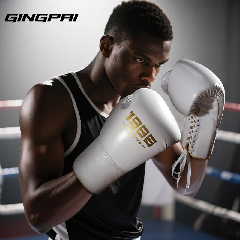 

8/10/12/14oz Boxing Gloves PU Muay Thai MMA Profession Kickboxing Adults/kids Sandbag Training Gloves Professional Equipment