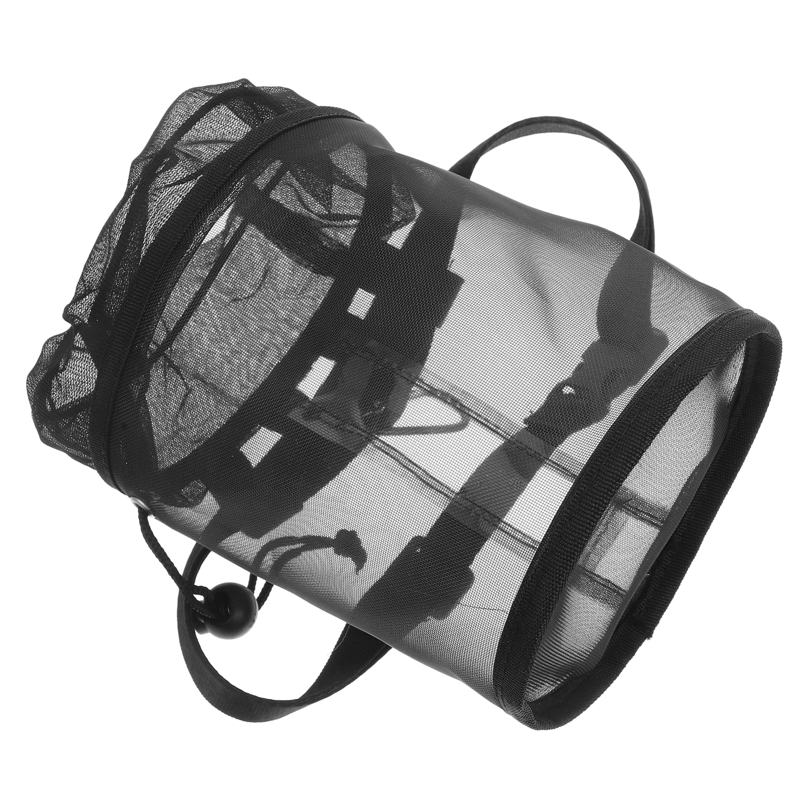 

Butterfly Cage Caterpillar Habitat Mesh Shoulder Bag Container Black Enclosure Optimal Airflow Easy Access Insect Terrarium Pet