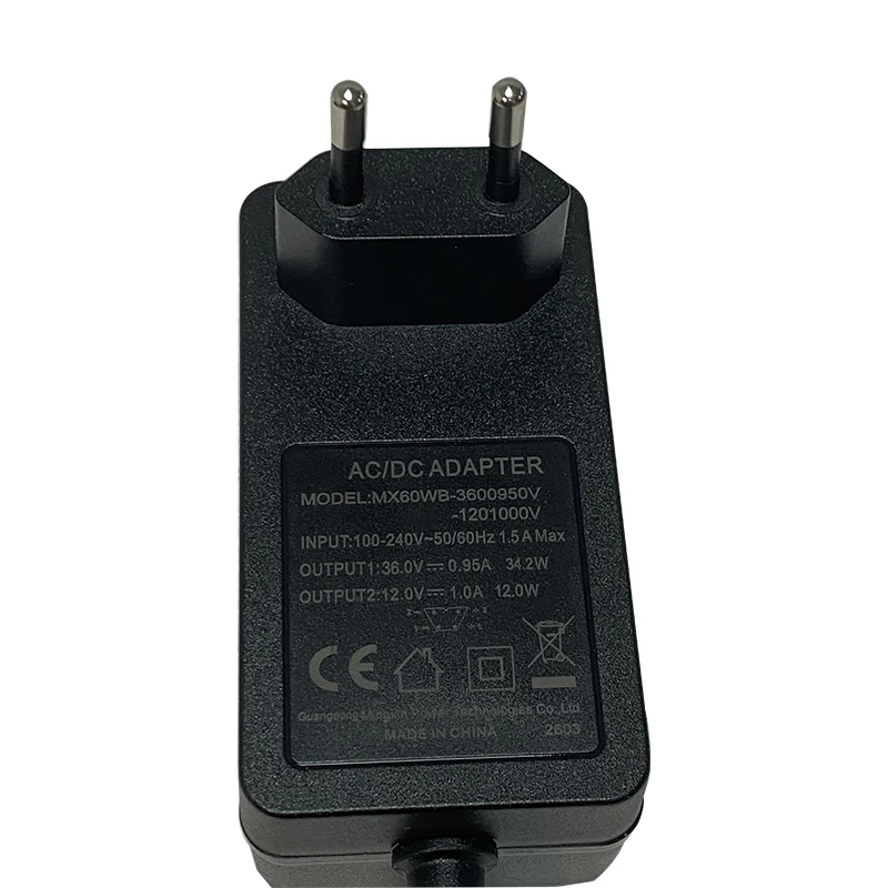 DITONG MX60W 電源アダプター HY300Pro+ プロジェクター対応、36V/0.95