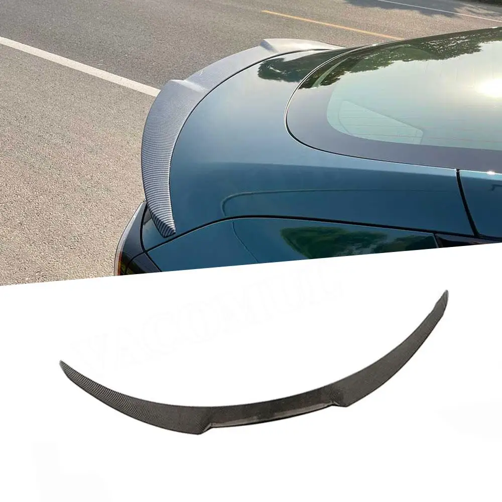 

VACOMUL Rear Spoiler Wing for Tesla Model 3 Rear Trunk Duck Spoiler Boot Wings ABS Carbon Look/Gloss Black
