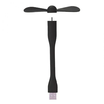 미니 USB 냉각 팬 전자 가제트, LED USB 미니 환풍기, 휴대용 유연한 쿨러, 노트북 스마트폰용  Best5