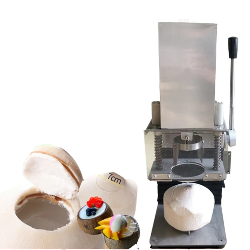 Automatic Coconut Opening Machine Coconut Peeling Machine Green Coconut Peeler Fresh Coconut Cutter