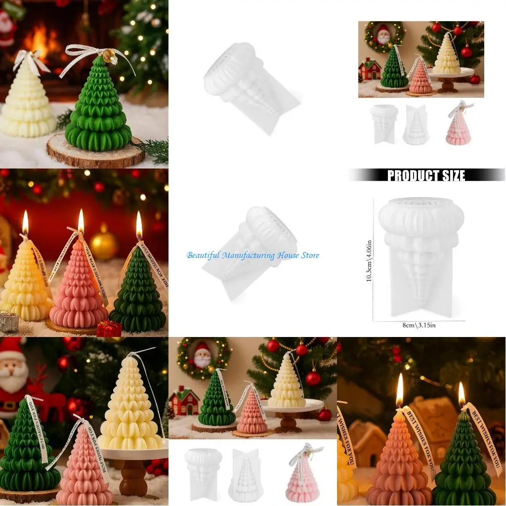 

E56A Термостойкий силиконовый рождественский инструмент для изготовления сезонных подарков своими руками