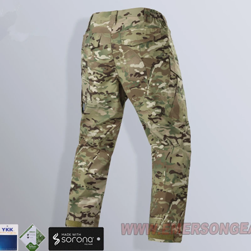 Pantalones tácticos Emersongear Antelope Aym ligeros ergonómicos
