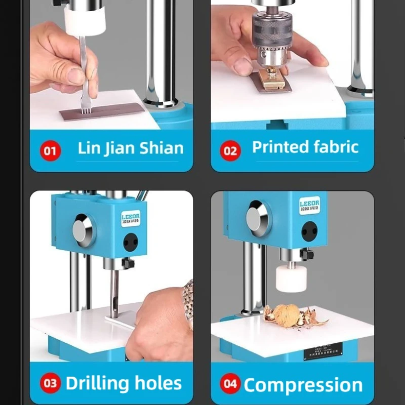 آلة الضغط اليدوية الدقيقة الصناعية / الزناد / آلة المضخة اليدوية / نوع الرافعة من نوع الربيع فائق الكفاءة لسطح المكتب #6