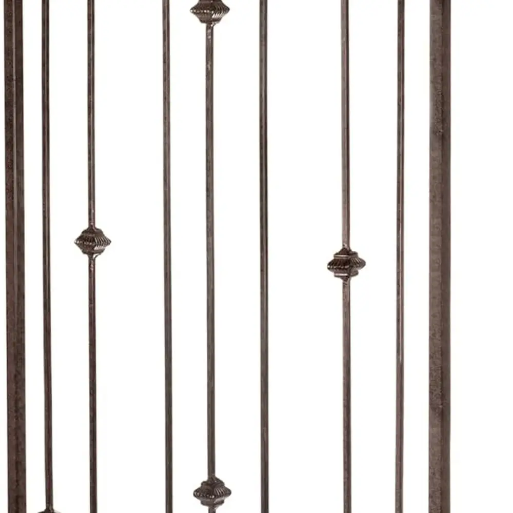 

Большой сверхмощный решетчатый экран из кованого железа для наружного патио, устойчивый к атмосферным воздействиям дизайн прокрутки