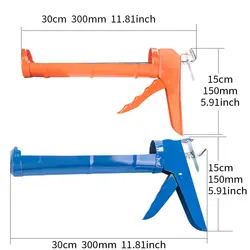 Caulking Gun Tools 10:1 Thrust Ratio Tool Caulk No Drip Hand Caulking Guns Silicone Bule Caulking Tools