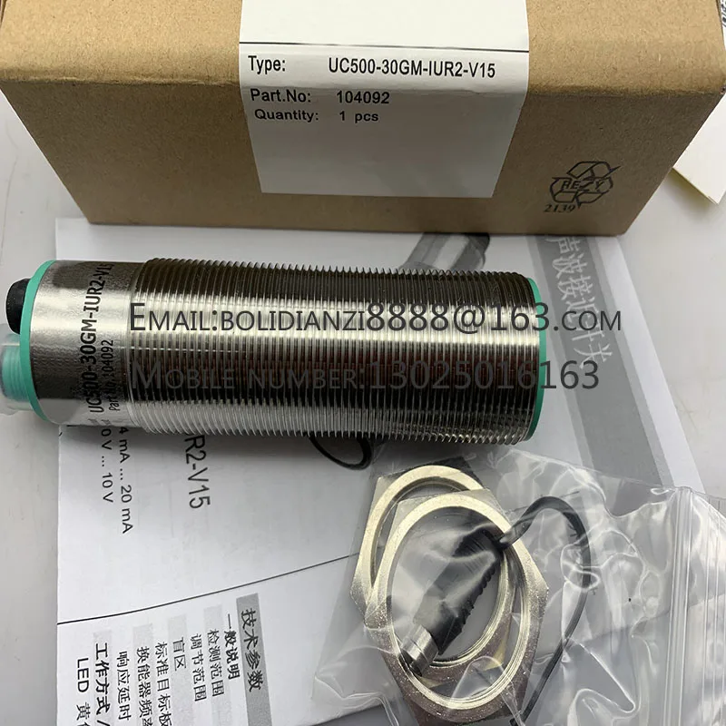 

Hot selling UC500-30GM-2EP-IO-V15 Brand new in stock Original Ultrasonic sensor