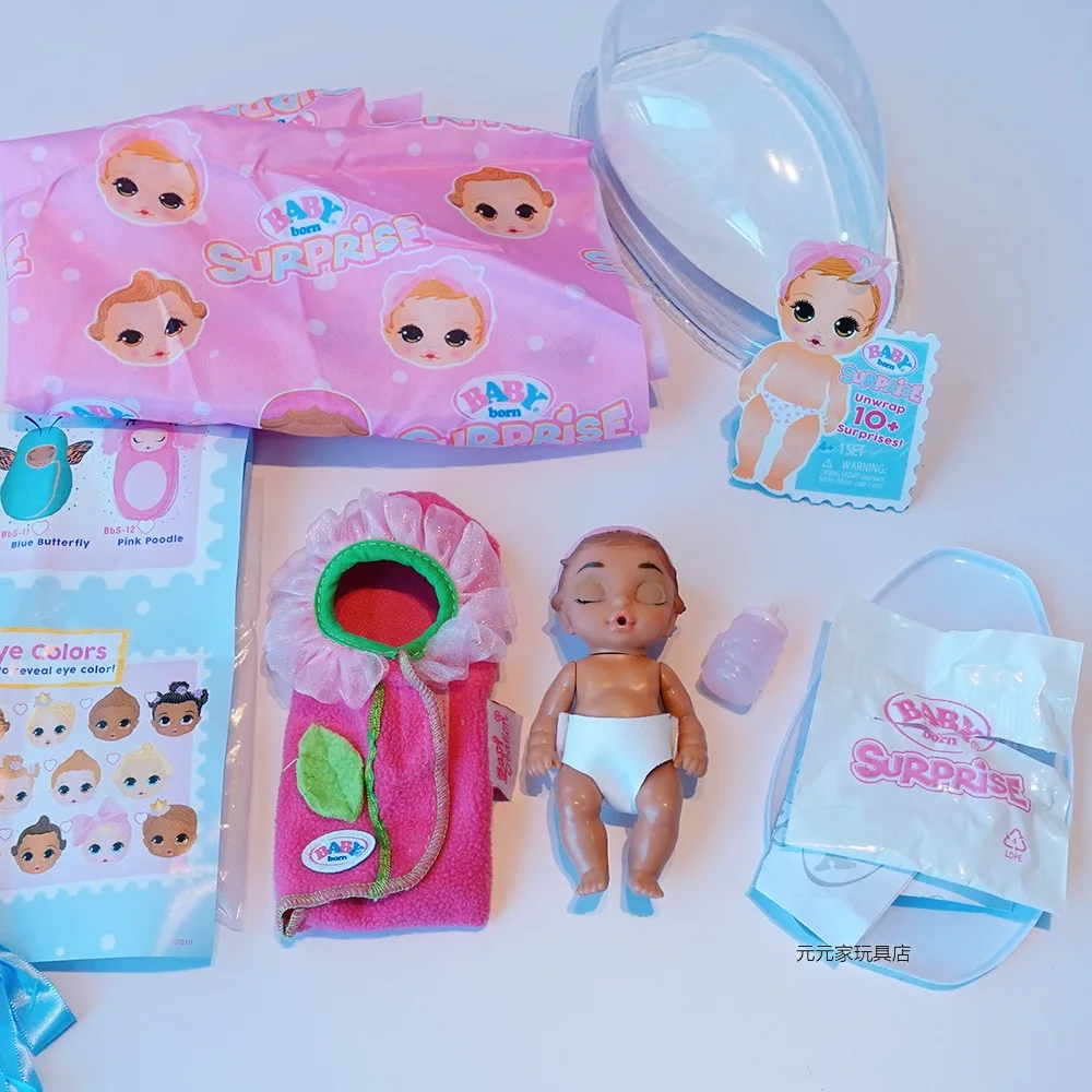 ZAPF-Coleção de Bonecas Bebé Blind Born Box, Caixas Misteriosas Kawaii, Brincar de Casa, Presente para Crianças, Surpresa