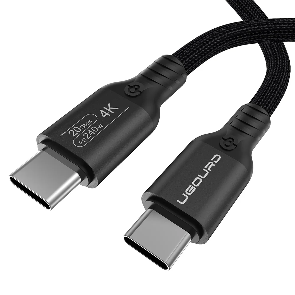 USB3.2 Gen2x2 20Gbps Volledige Functie USB-C naar USB-C Kabel PD3.1 240W Snelladen 4K60Hz 0.2m 0.5m 3m 5m Compatibel met Thunderbolt 3