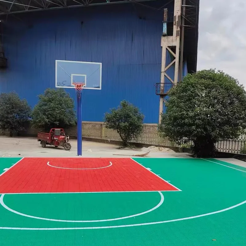 Beable Outdoor Sports PP Basketball Interlocking Flooring Sport Court Tiles Multi Sport Surface Tiles