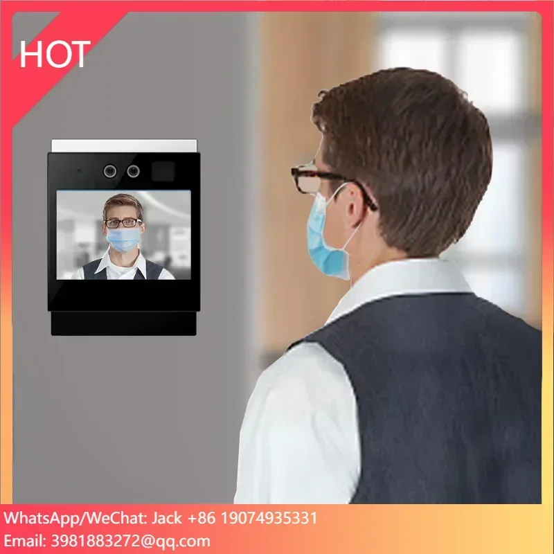 In Stock  5 Inch Thermal Face Recognition Mqtt Support Time Attendance Smart Access Control System