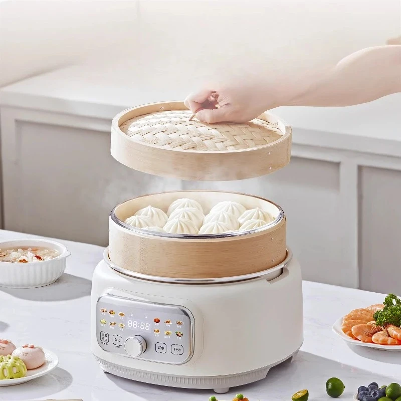 Electric  Multi-Functional Household Three-Layer Electric  Steaming