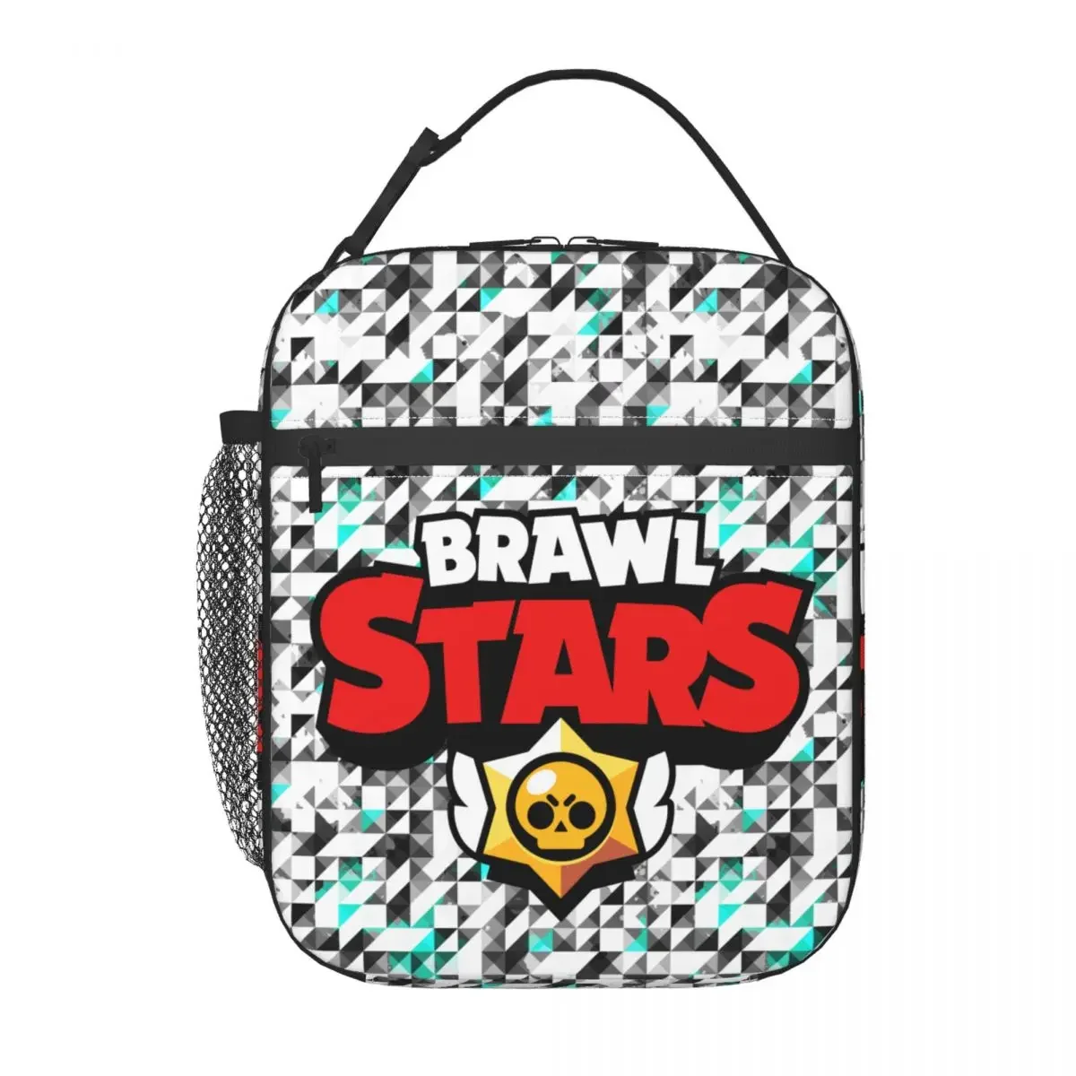 Brawled Game Thermal Insulated Lunch Bag School Portable Box for Lunch Cooler Thermal Food Box