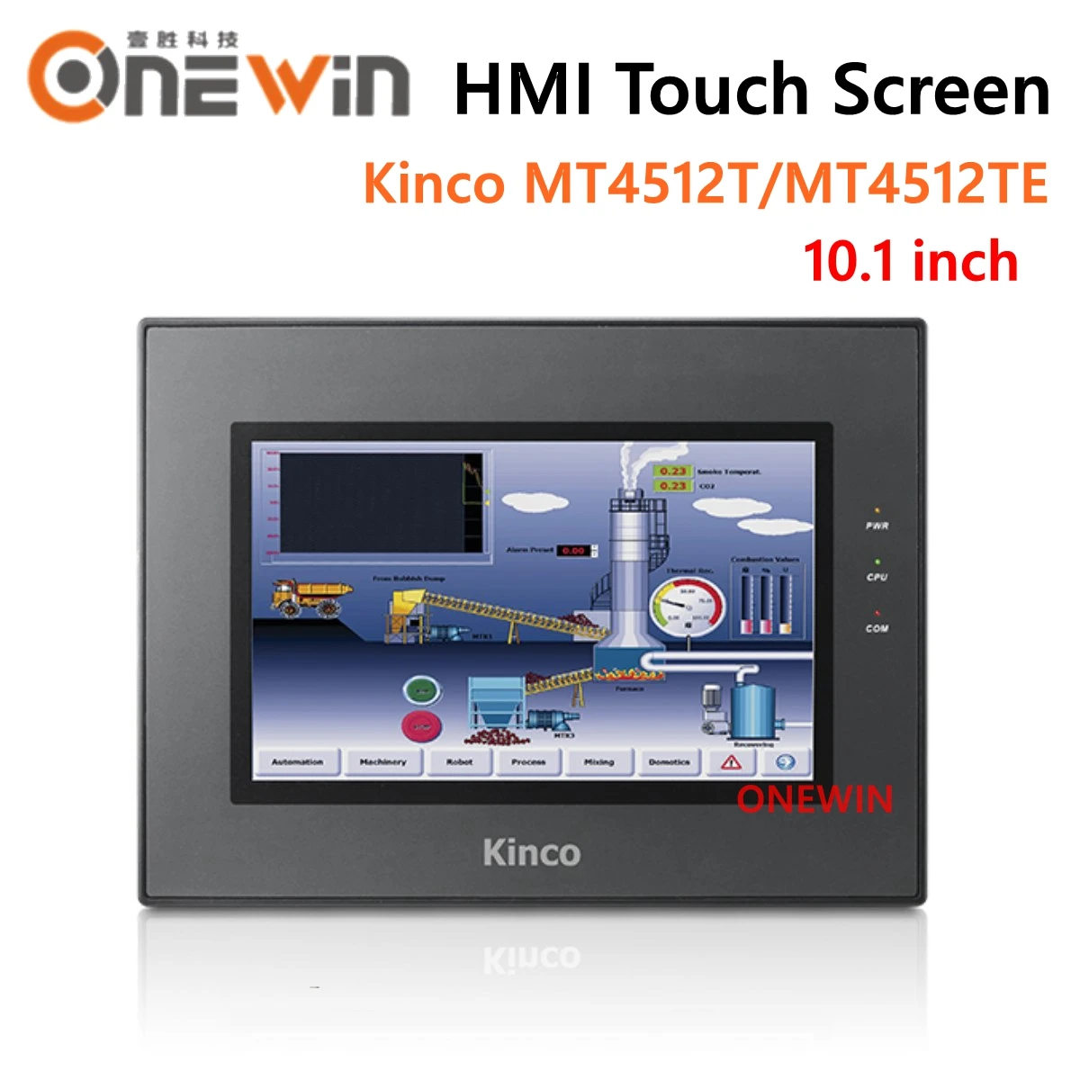 Kinco MT4512T MT4512TE HMI Touch Screen 10.1 inch Ethernet USB Host new Human Machine Interface