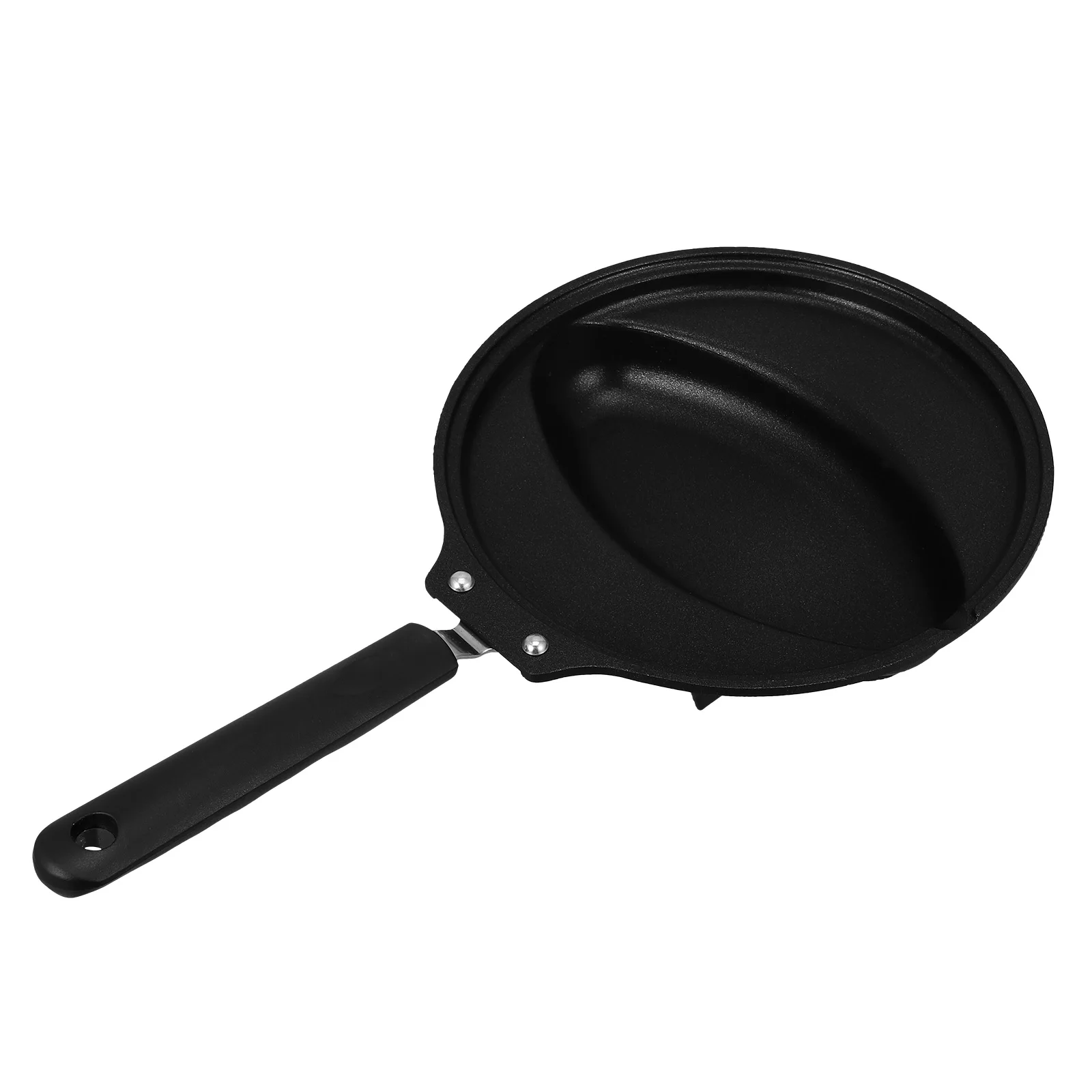 

1pc Omurice Mold Omelet Egg Frying Pan Nonstick Saucepan Easy Clean Iron Material Humanized Reliable Sturdy