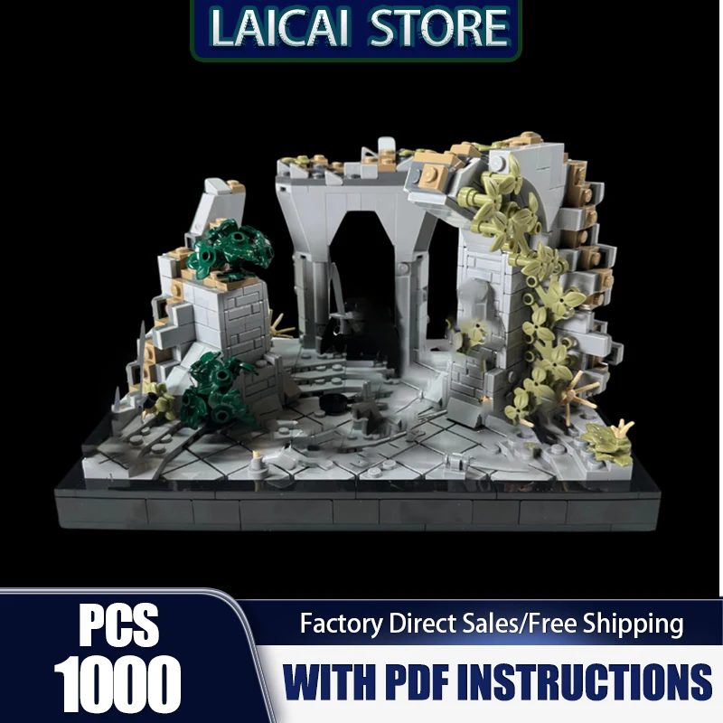

Rings Movie Moc Building Blocks Modular A Confrontation On Weathertop Bricks Model DIY Assembly Construction Toy Holiday Gifts