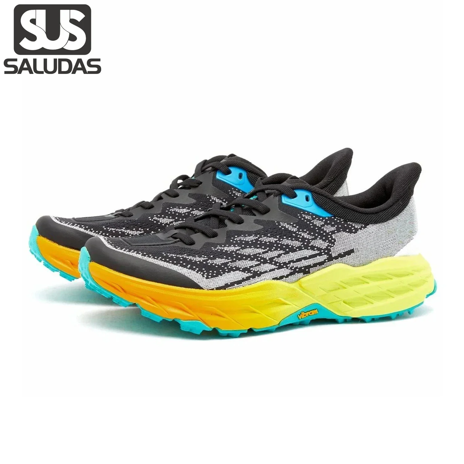 SALUDAS-Chaussures de course sur sentier originales pour hommes et femmes, chaussures de trekking en montagne tout terrain, baskets de marche en plein air non aldes