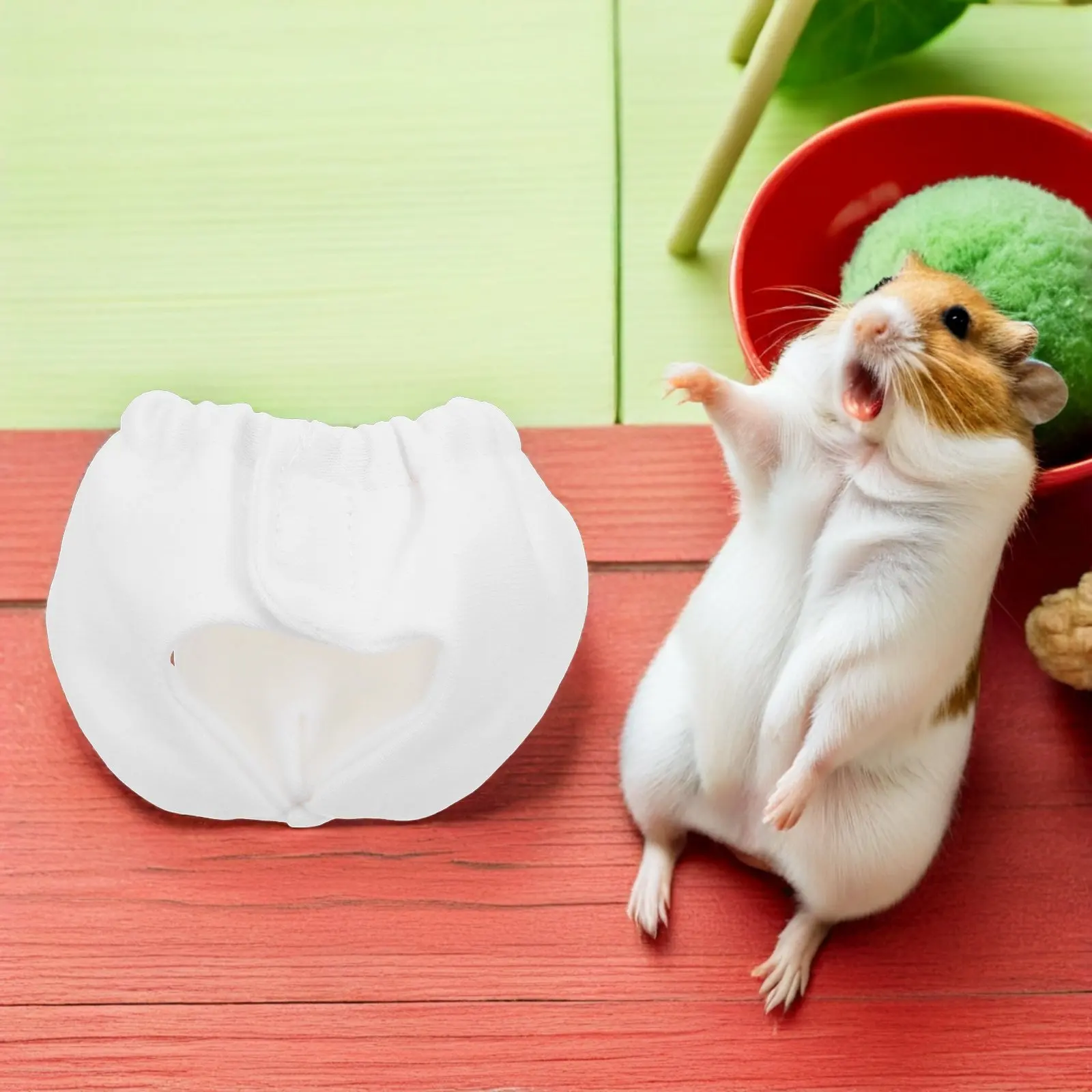 Washable Squirrel Diaper Guinea Pig Nappies Polyester Small -16Cm Waist Reusable Sugar Glider Physiological Underwear