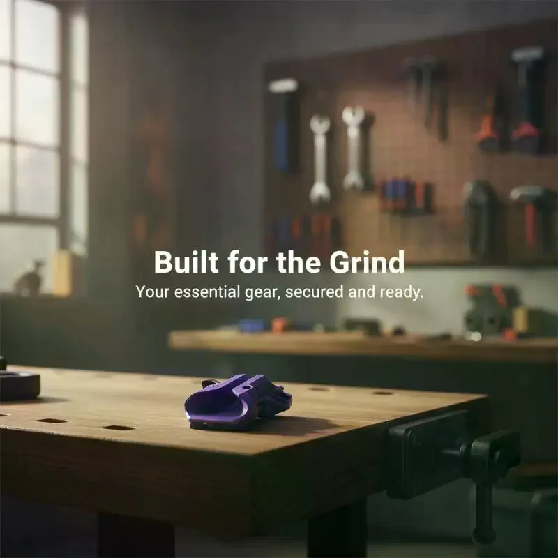 Self-locking Drill Holder Belt Clip Quick Release High-hardness Quick-hook Tool Holder Portable Tool Organizer