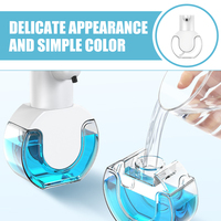 Rechargeable 430ml Automatic Foam Soap Dispenser Touchless Sensor Wall Mounted Hand Washing Machine for Kitchen Bathroom Supply