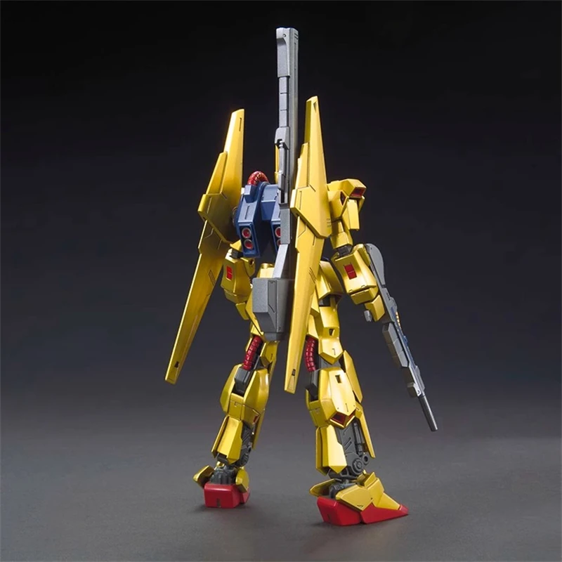 โมเดลการ์ตูนอนิเมะญี่ปุ่นสำหรับเด็กแรกเกิด Bandai HGUC hyaku shiki GUNDAM ฟิกเกอร์อนิเมะญี่ปุ่น MSN-100เมชาชิ้นส่วนของเล่นของขวัญวันเกิด