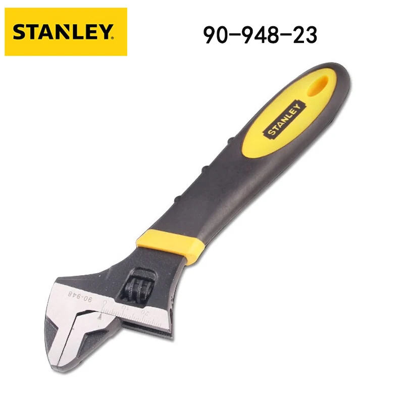 Stanley 90-948-23 Dual Color Handle Chrome Vanadium Steel Open End Wrench For Mechanical Repair of Automotive Repair Vehicles