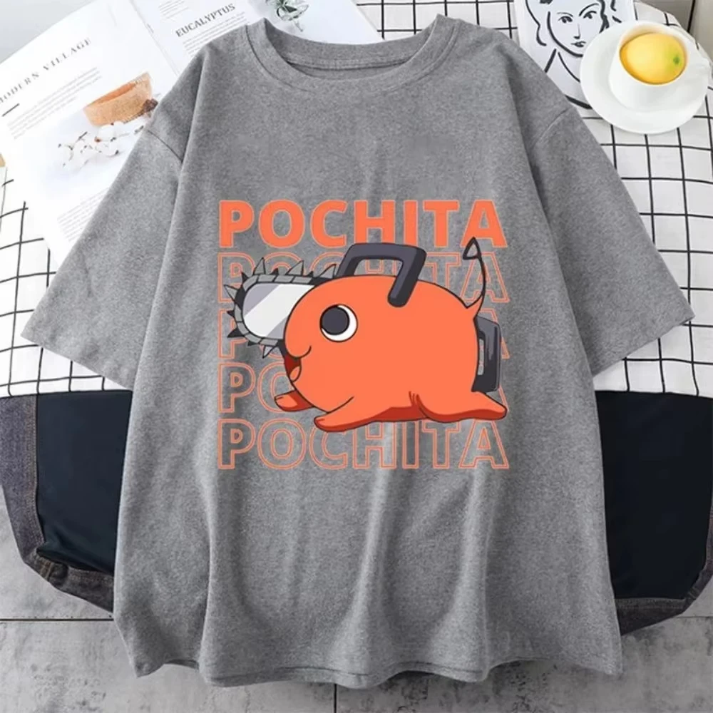 Chainsaw Man Pochita T-Shirt - - Anime Merch Shopping recension och pris