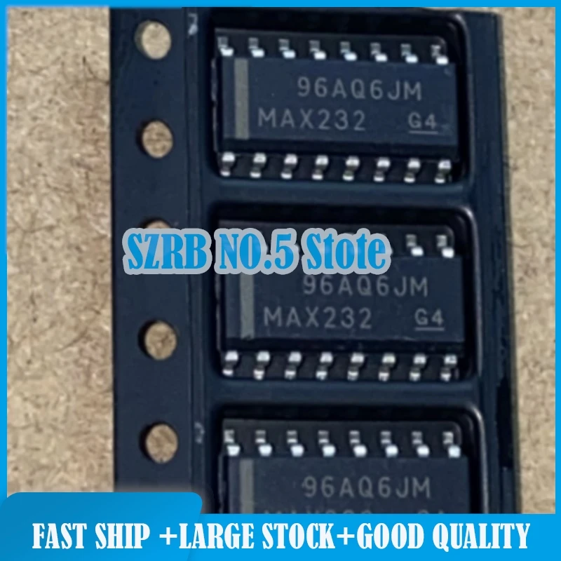 

50 шт./лот MAX232DR MAX232IDR MAX232 MAX232I SOP-16 100% новый