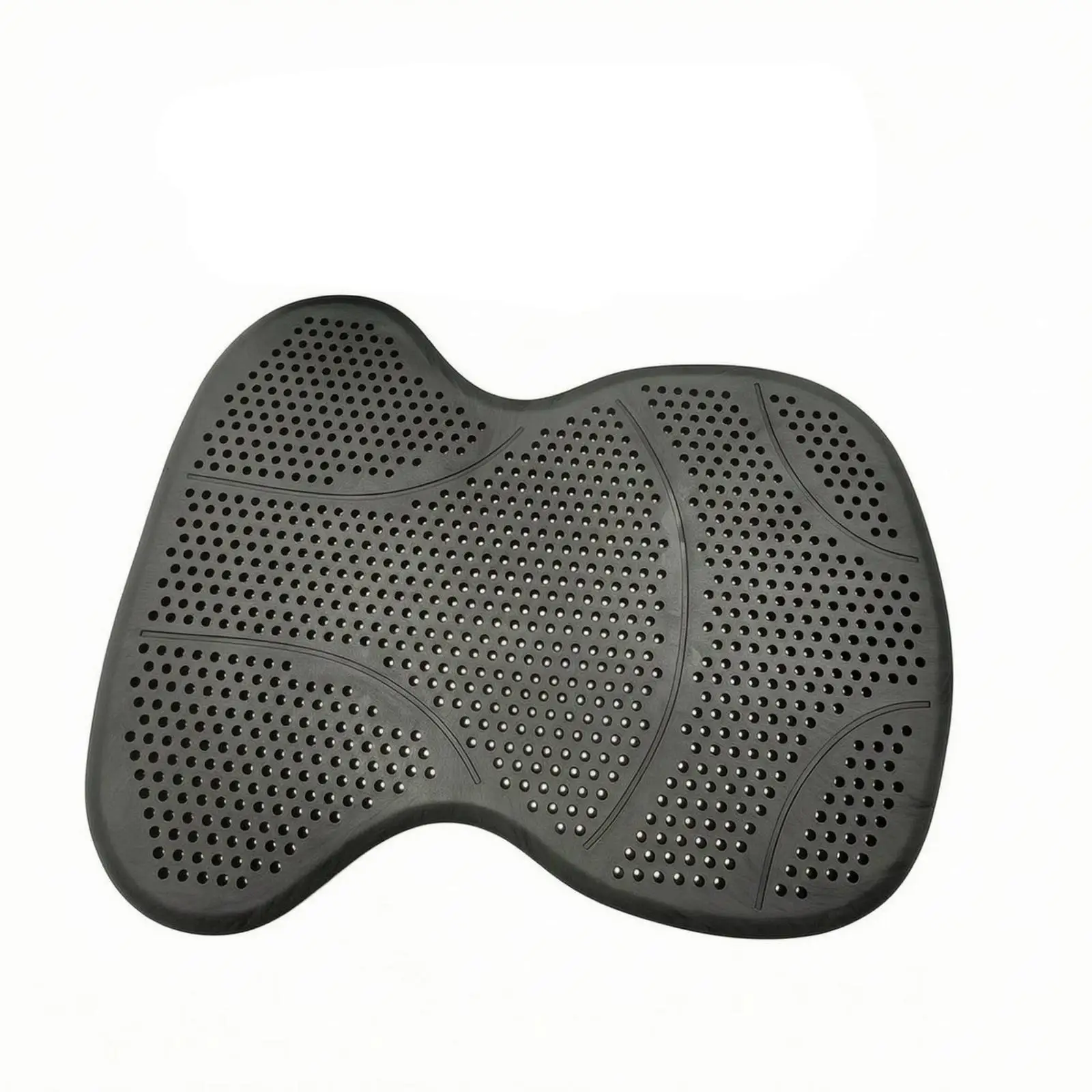 Equestrian Saddle Gel Pad Silicone Horse Cushion with Hexagonal Airflow Design for Shock Absorption and Riding Support
