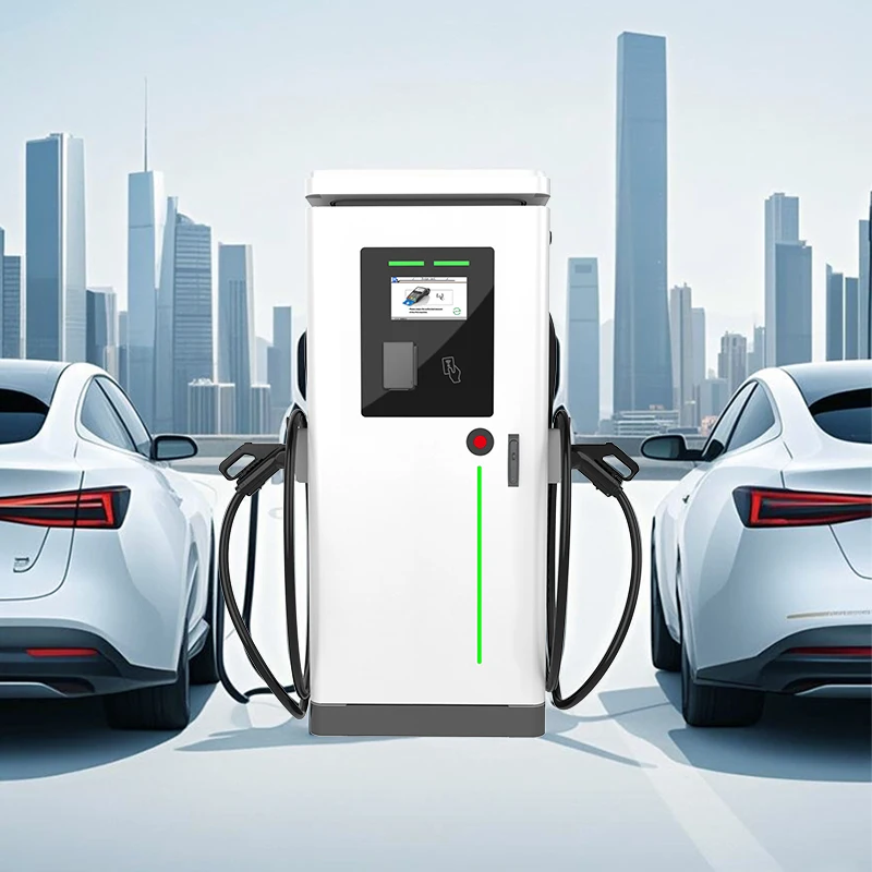 

60-120kW V2G Bidirectional EV Charger, 380V-480V Input, For Home & Commercial Energy Backup & Grid Support