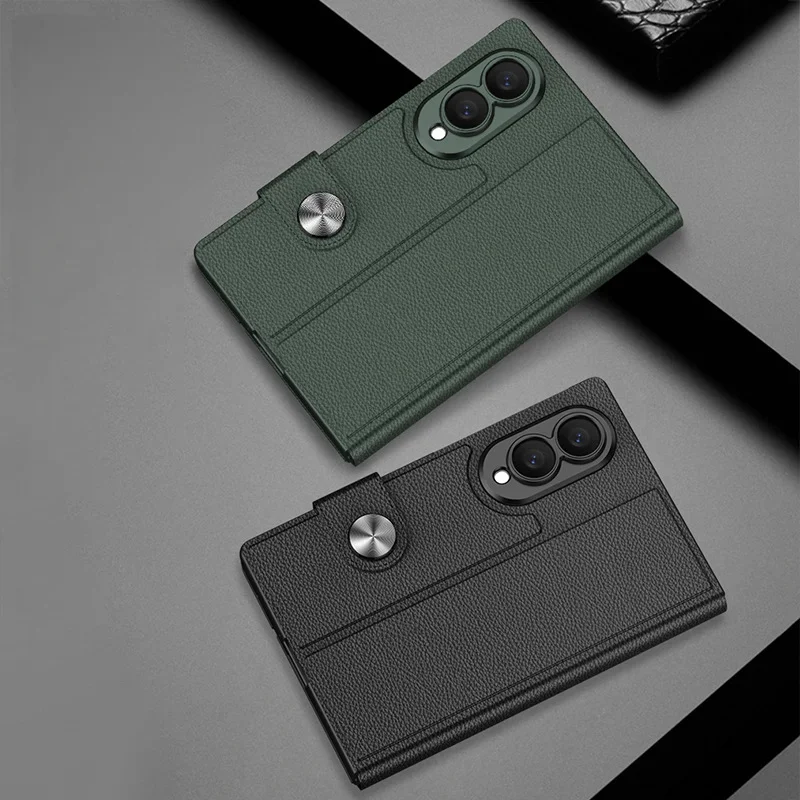For Samsung Z Fold8 phone case, creative business case with integrated flip cover and folding design