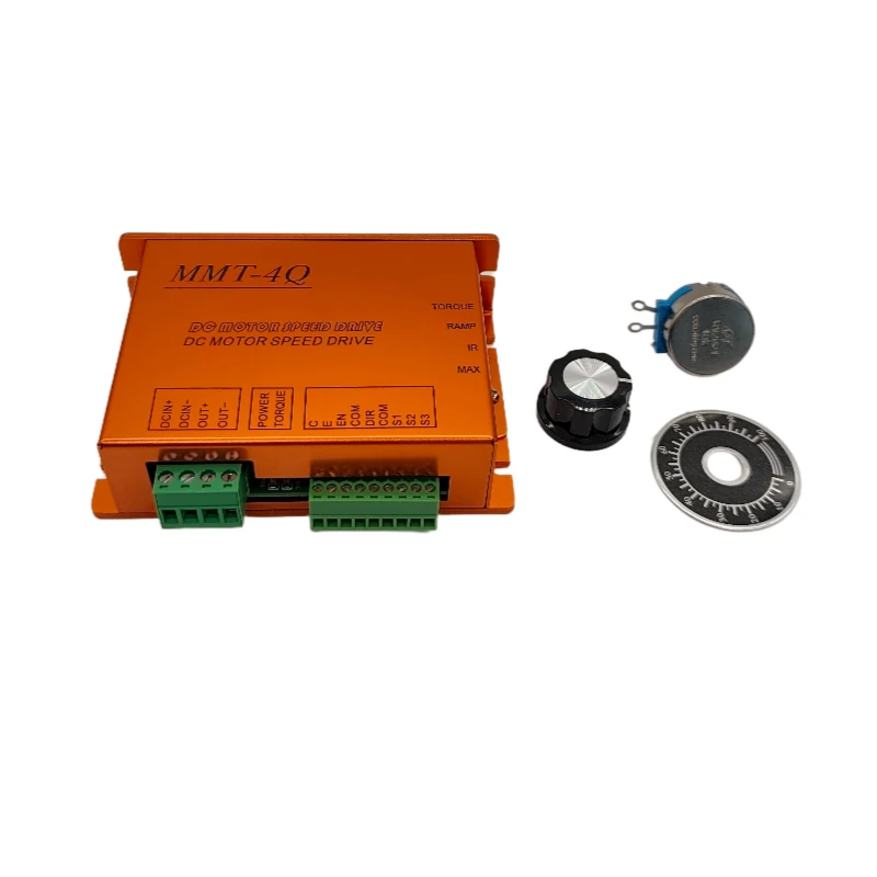 Four-quadrant regenerative 24V 20A PMDC motor reversible controller