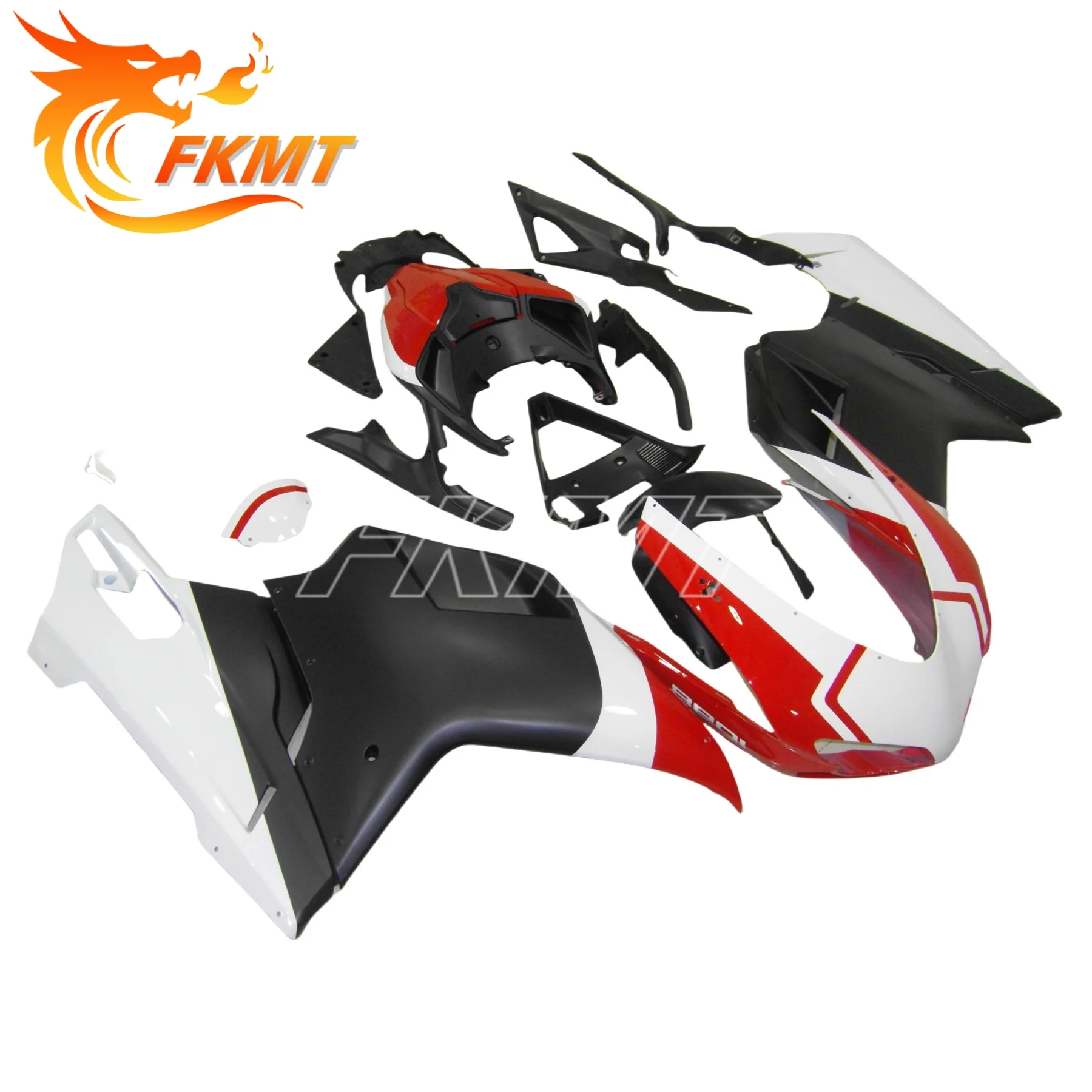 

For Ducati 848 1098 1198 2008-2012 Lnjection Fairing Kit Motorcycle Body Shell Kit 848 ABS 1098 1198 08 09 10 11 12