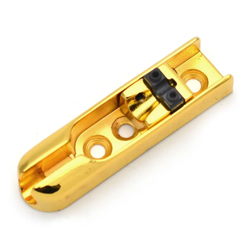 Single Bass Bridge Saddle Electric Bass Guitar Bridge Split Tailpiece Replacement String Bridge Guitar Parts & Accessories