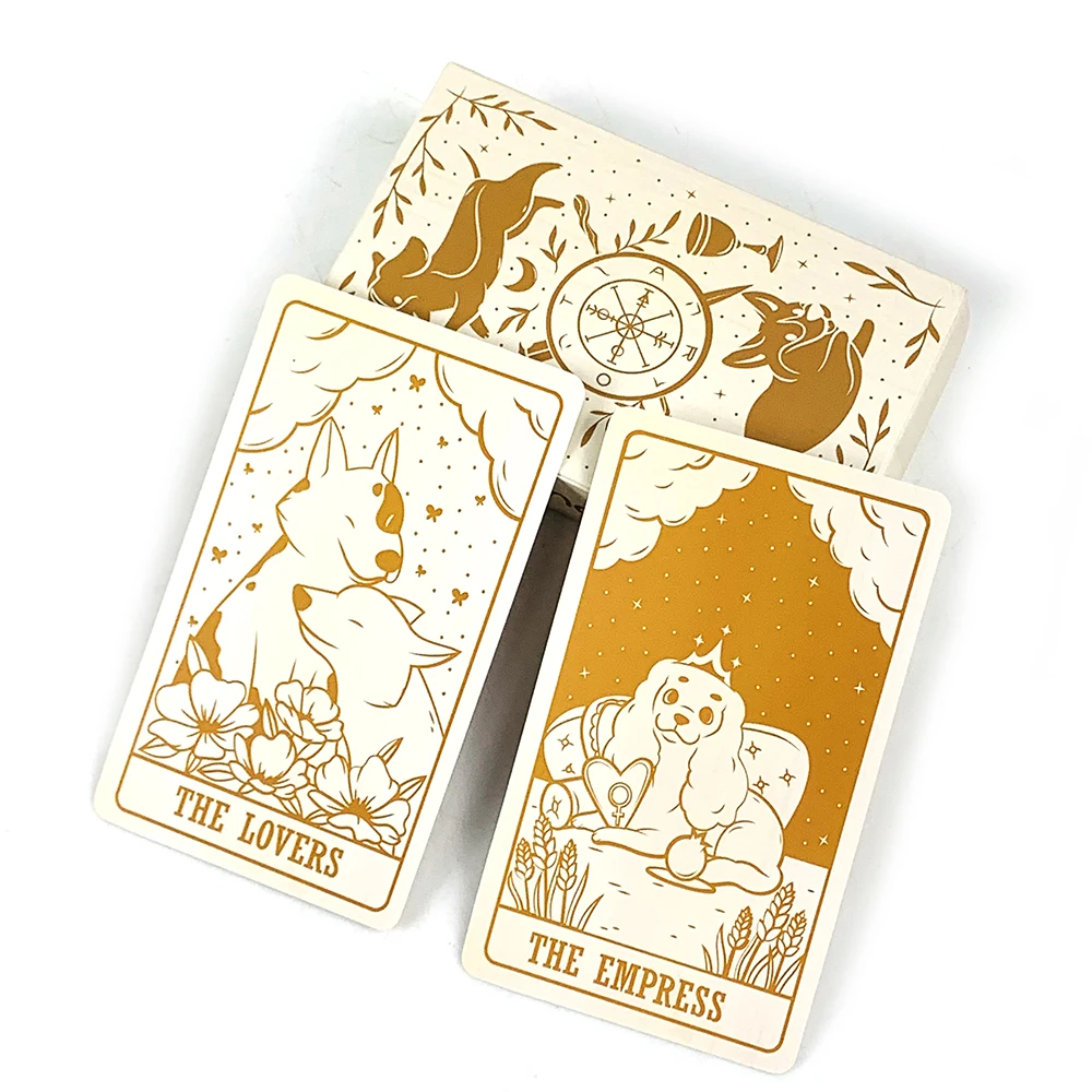 

New Tarot Cards A 78 Deck Oracle English Visions Divination Edition Borad Playing Games Family Party Game Gifts